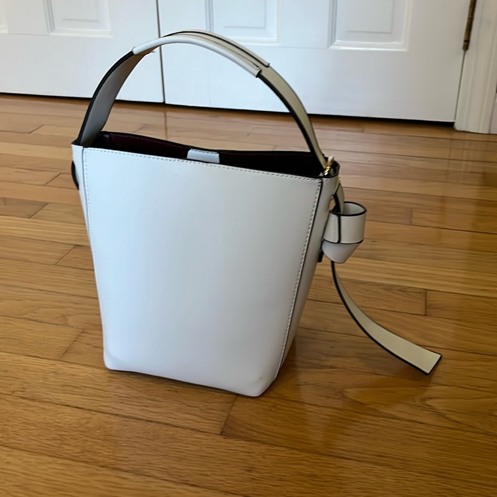 Sondra Roberts white handbag